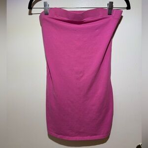 Topshop Fuchsia tube top dress